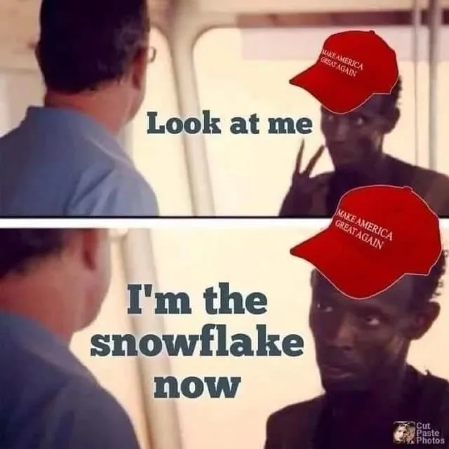 mmpadellan's tweet photo. Hey MAGA! 

You guys elected a fragile, delicate, soft-as-baby-shit, punk ass bitch who calls everyone names, but is the only President in history who can't take a fucking joke.

Congratulations, y'all are officially anti-free speech laughingstocks. The ridicule will continue. https://t.co/rxqoZFh4LQ