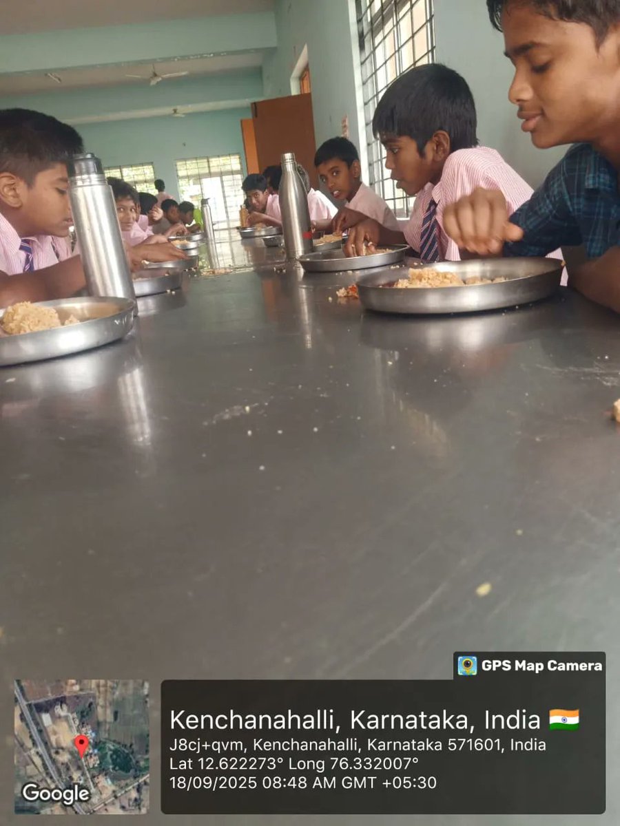 Breakfast  #SocialAudit_SWDMeals #SocialWelfare_Karnataka