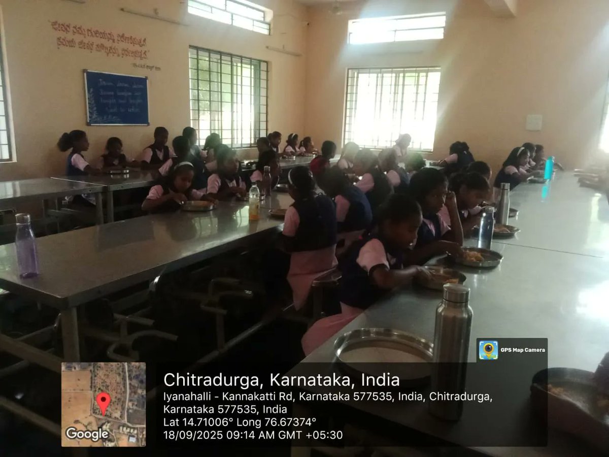Breakfast  #SocialAudit_SWDMeals #SocialWelfare_Karnataka