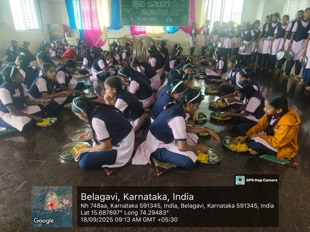 Breakfast  #SocialAudit_SWDMeals #SocialWelfare_Karnataka