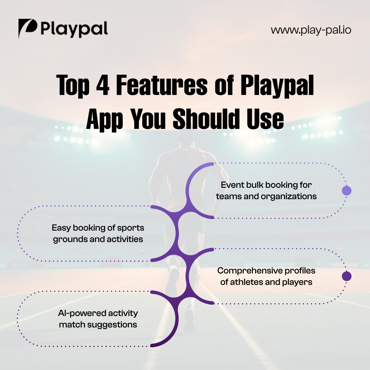 PalPlay44919's tweet image. Maximize your sports and networking experience with Playpal’s intuitive features. From booking to connecting, we make it simple to play, meet, and grow professionally.
#PlaypalFeatures #SportsCommunity #NetworkingTools #SmartBooking #AthleteProfiles