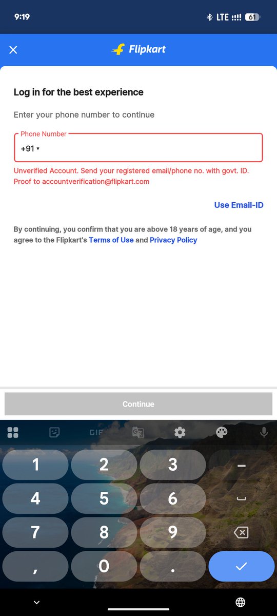 ImmSurya's tweet photo. @flipkartsupport Flipkart called me and asked for my proof via mail &amp; X DM.I sent both. I even escalated my login issue during their call, and they assured me it would be resolved within 24 hrs. It’s been a week now, and nothing has been fixed. Very disappointed with the service https://t.co/tm6BlisoOB