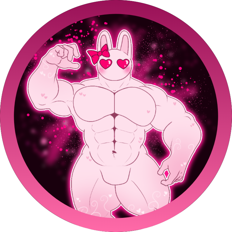 this bunny is buff now! eat your oats guys