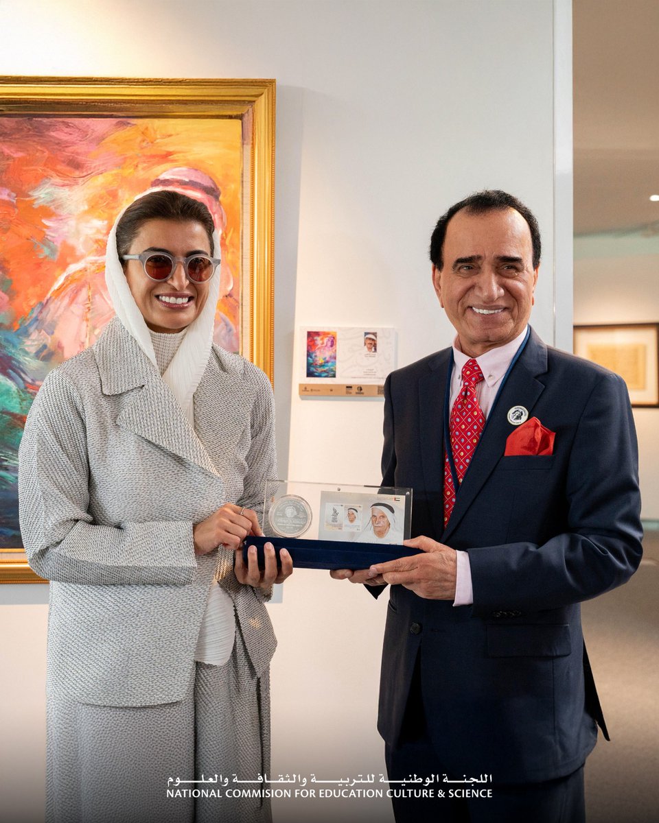 نظمت <a href="/alowaiscf/">مؤسسة العويس الثقافية Al Owais Foundation</a> بالشراكة مع <a href="/UNESCO/">UNESCO 🏛️ #Education #Sciences #Culture 🇺🇳</a> وبالتعاون مع <a href="/UAEatUNESCO/">UAE Permanent Delegation to UNESCO</a> بمقر المنظمة في باريس فعاليات الندوة الدولية الكبيرة "سلطان العويس رحلة الشعر.. رحلة العطاء"، في إطار الاحتفال بمئوية الشاعر سلطان بن علي العويس (1925 - 2025).