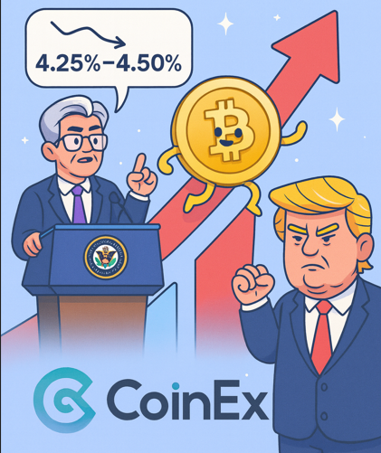 La Fed recorto la tasa de interés a 4,25% – 4,50%, el primer ajuste después de meses de pausa. 
Powell habló de un mercado laboral debilitado y de la inflación que todavía aprieta, dejando la puerta abierta a más recortes en lo que queda del año.

Bitcoin apenas reaccionó (se