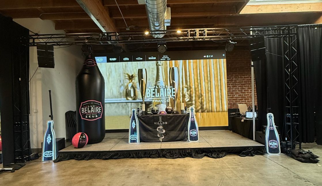 Starting_5ive's tweet image. @officialbelaire X @starting_5ive  Draft Day at @creatorspace.la  

Major love to #belaire and #Villon