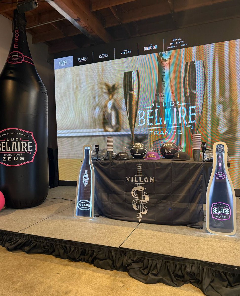 Starting_5ive's tweet image. @officialbelaire X @starting_5ive  Draft Day at @creatorspace.la  

Major love to #belaire and #Villon