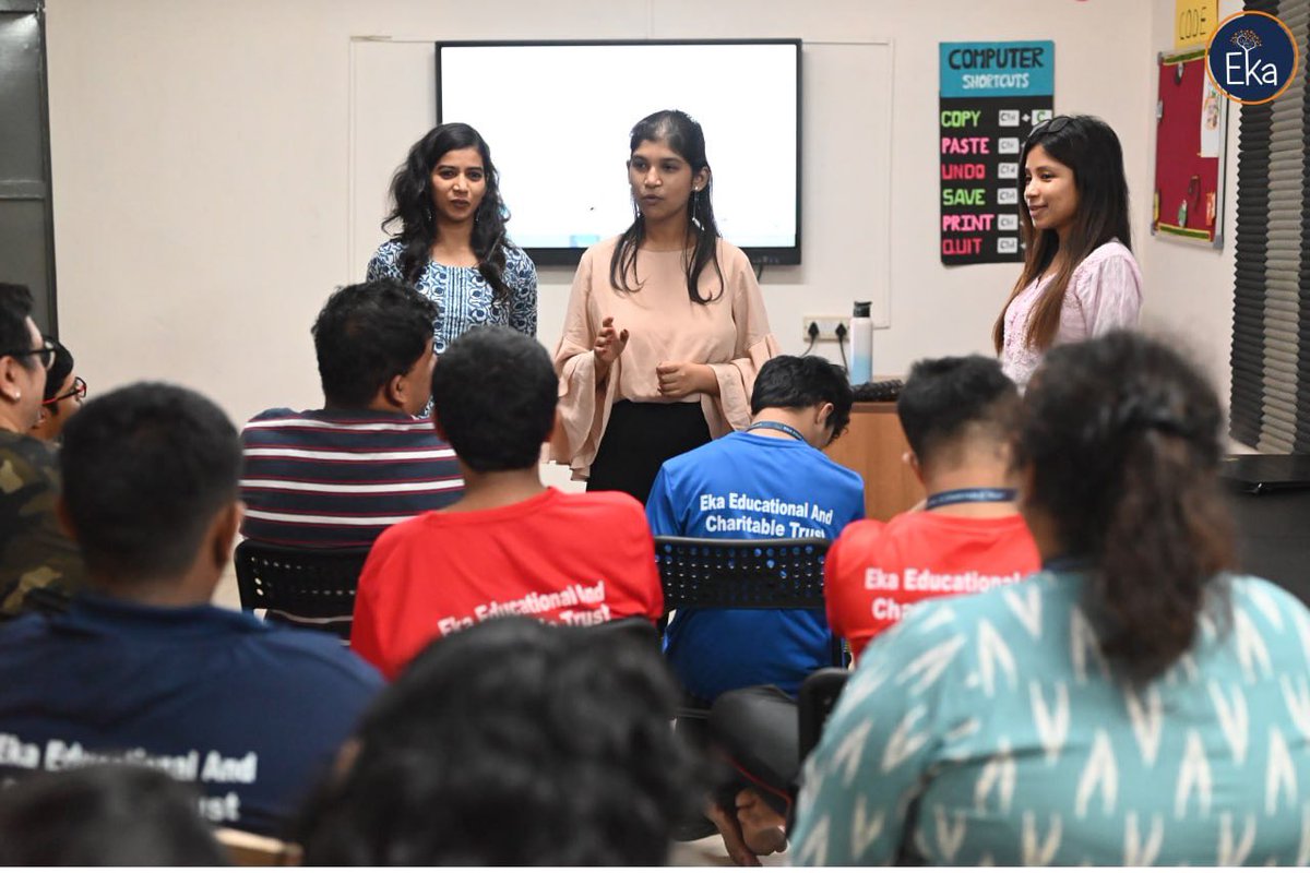 EkaInclusion's tweet image. Beyond classrooms, Vocational Centre embraced life-skill workshops! From body awareness to safe touch, boundaries, and healthy relationships- empowering students with confidence, respect, and understanding. 
#DatingAwareness #LifeSkills #StudentWorkshop #HealthyRelationships