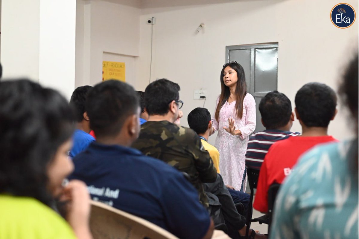 EkaInclusion's tweet image. Beyond classrooms, Vocational Centre embraced life-skill workshops! From body awareness to safe touch, boundaries, and healthy relationships- empowering students with confidence, respect, and understanding. 
#DatingAwareness #LifeSkills #StudentWorkshop #HealthyRelationships