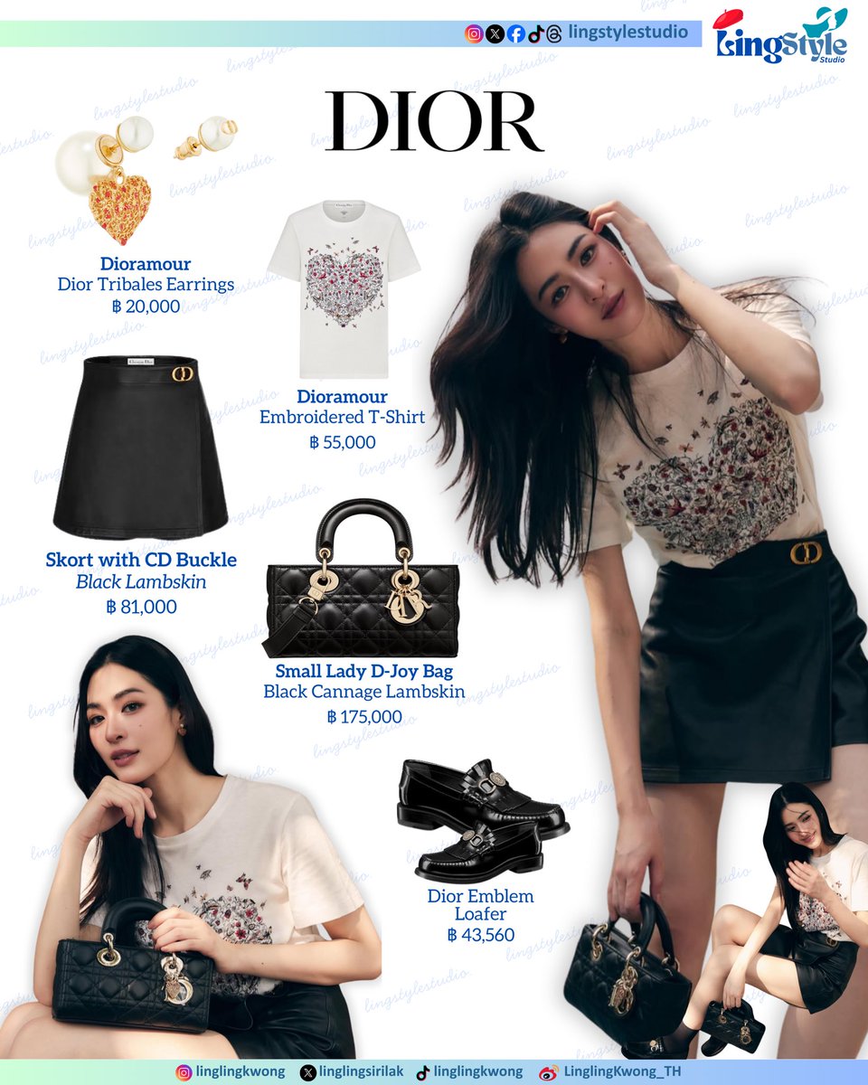 lingstylestudio's tweet photo. We are not over how @Dior’s details look so good on @linglingsirilak 😍 #ThrowbackThursday
Ling’s IG post, 14.02.2025
#Linglingkwong #หลิงหลิงคอง
#Dior #Dioramour
#LingStyleStudio #หลิงสไตล์สตูดิโอ
#Throwback https://t.co/yGttCNPmJI