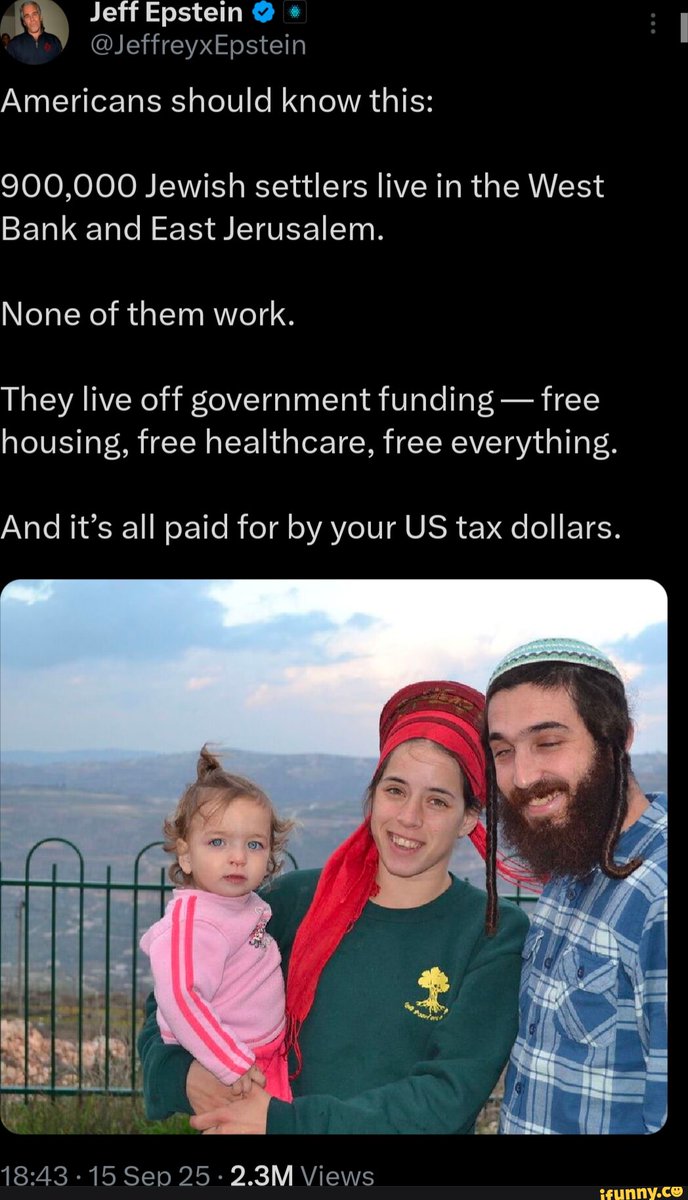 BestChaosDoctor's tweet photo. Yeah
Idgaf anymore
Force all the creatures from the middle east to go back there, strip them of EVERYTHING from money to electrical availability, then make sure the world knows these monsters can be purged &amp; the entire planet benefits
My country deserves better
USA exclusively https://t.co/f3EhYUXVk9