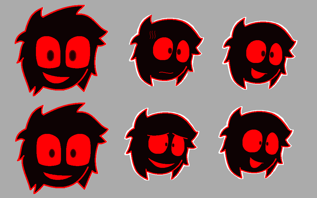 Error_Anonimo's tweet image. Bueno otro dibujo del día
¿Quién diria que seria facil entender las expresiones de Error?
#OC #digitalart #Paint