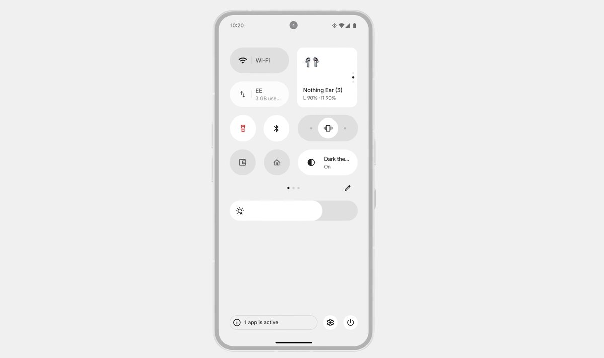 techdroider's tweet image. Nothing OS 4.0 

Others are pushing exciting designs, creative lockscreens, depth effects, and fresh look… meanwhile Nothing still stuck with the same black &amp;amp; white minimal UI and dot-matrix font here and there. Feels flat, repetitive, and honestly boring.