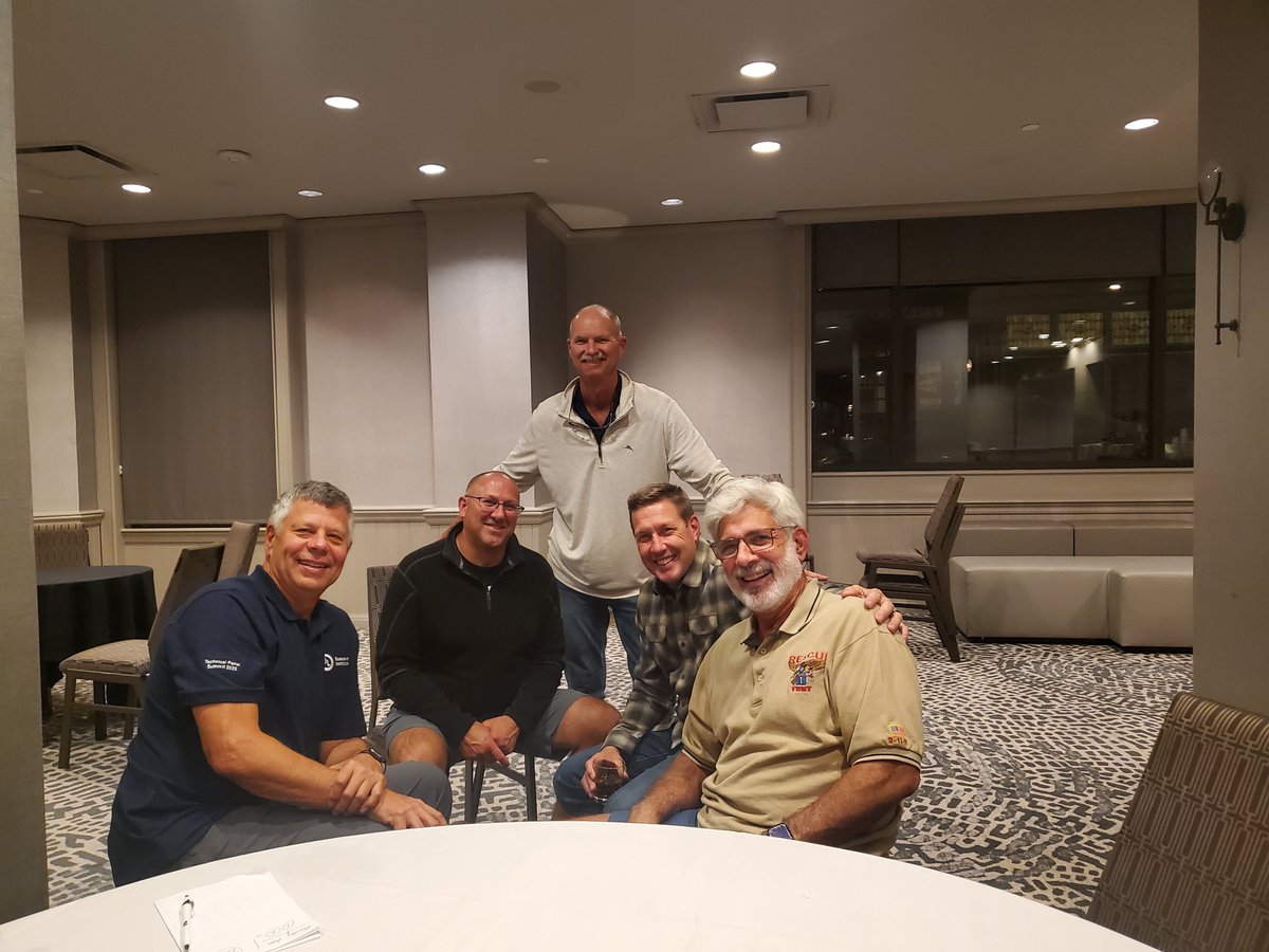 Even in retirement hanging with some of the greatest minds of the North America Fire Service -  FSRI Tech Panel Summit 2025, Philadelphia.
