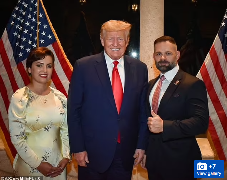 U.S. Rep Cory Mills.
U.S. Representative Cory Mills (R-FL) is married to Rana Al Saadi, an Iraqi- American with a background in national security. The couple married in 2014 in a ceremony officiated by an Islamic imam at the Dar Al-Hijrah Islamic Centre in Virginia, which has