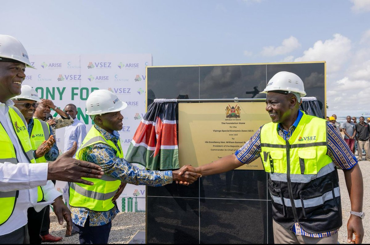 29nyash's tweet photo. Kenya we are investing in Special Economic Zones (SEZs) as engines of growth to fast-track industrialisation, attract global investors and create wealth for our people. https://t.co/BFzPWUgP2S