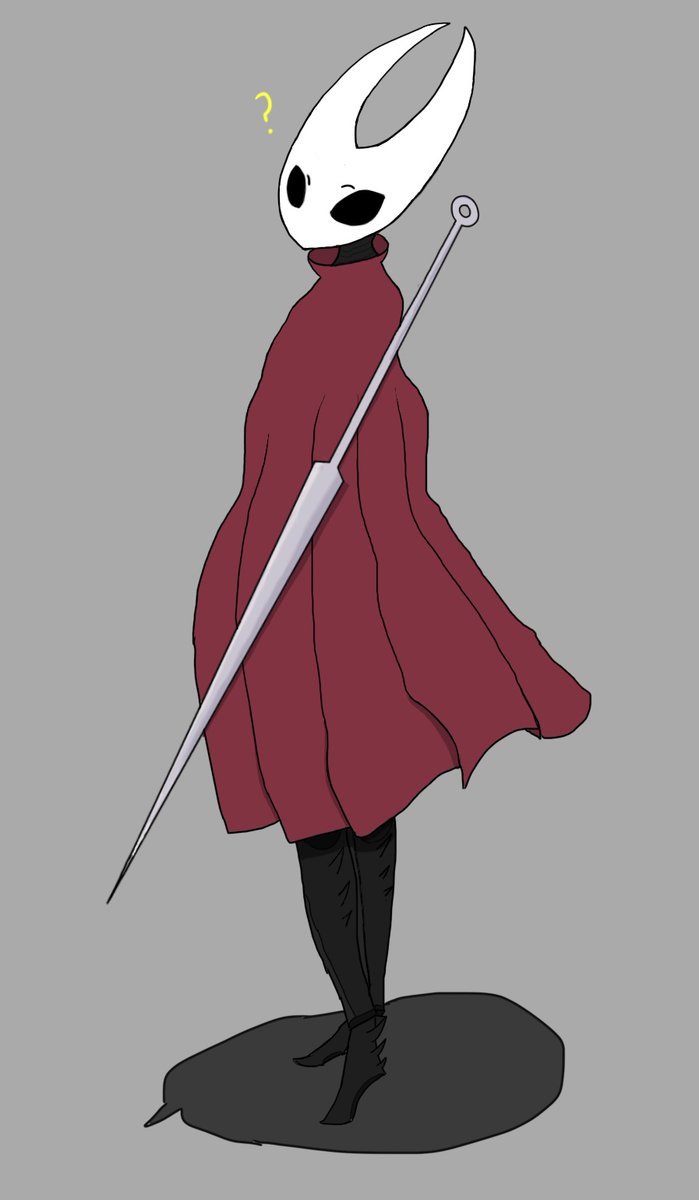 Drew hornet, as per request of <a href="/randomrtl/">random</a> 

#hollowknight #Silksong #silksongfanart #Hornet