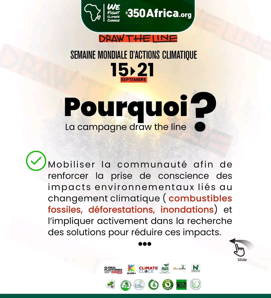 ClimateClockDRC's tweet photo. Enough talk, it’s time for action.
Our communities suffer from climate impacts without reaping any benefits. We say ❌ NO to fossil fuels and ☑️YES to sustainable solutions. join us yo #DrawTheLine campaign and make your voice heard.
#Justransition @can_africa @350Africa @SDG2030 https://t.co/SMnoQjJ6km