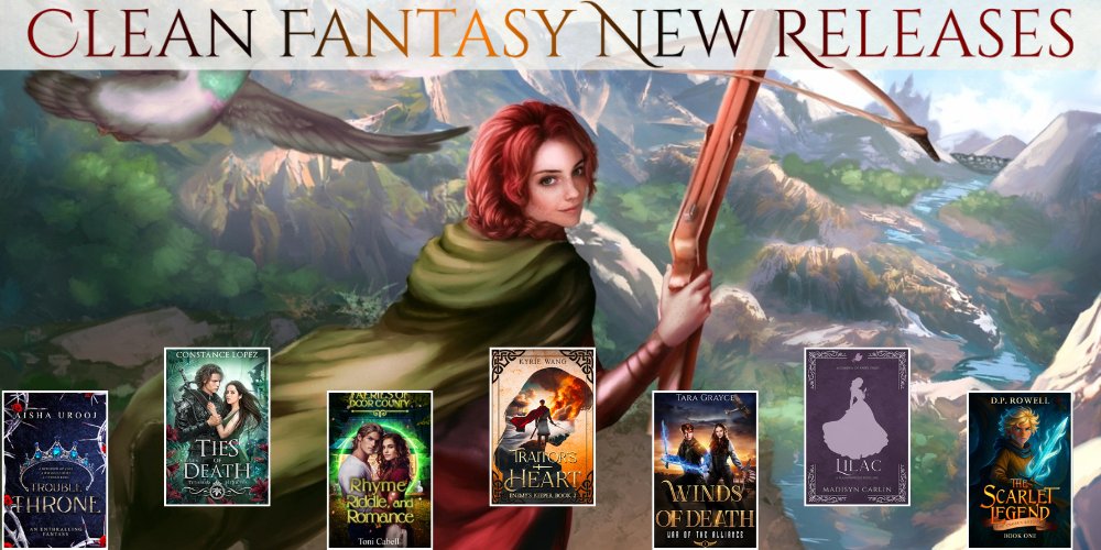 Clean Fantasy New Releases Sale! Don't miss your next great read!

#cleanfantasy #BookReleaseParty #goodbookstoread #adventurestories #historicalfantasyfiction #noblebright

books.bookfunnel.com/yafantasynewre…