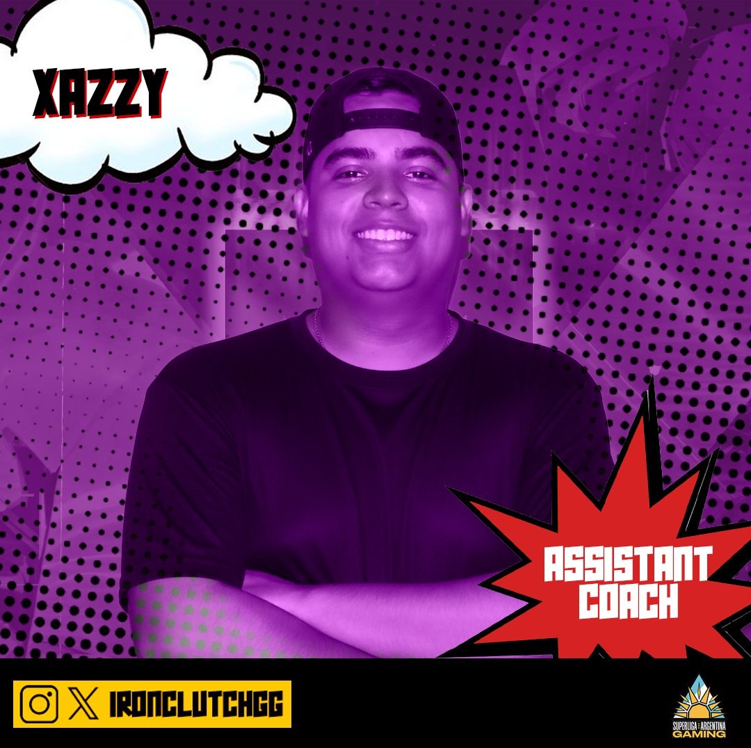 Damos la bienvenida a <a href="/_xazzyn/">xazzyNʸᵃᵖᵖᵉʳ 🇵🇦</a> como nuestro Assistant Coach 🧠💥
Desde hoy se suma al proyecto para aportar visión, análisis y energía al equipo.

El camino recién empieza y seguimos creciendo a lo grande.
🇵🇦🤝🇨🇱