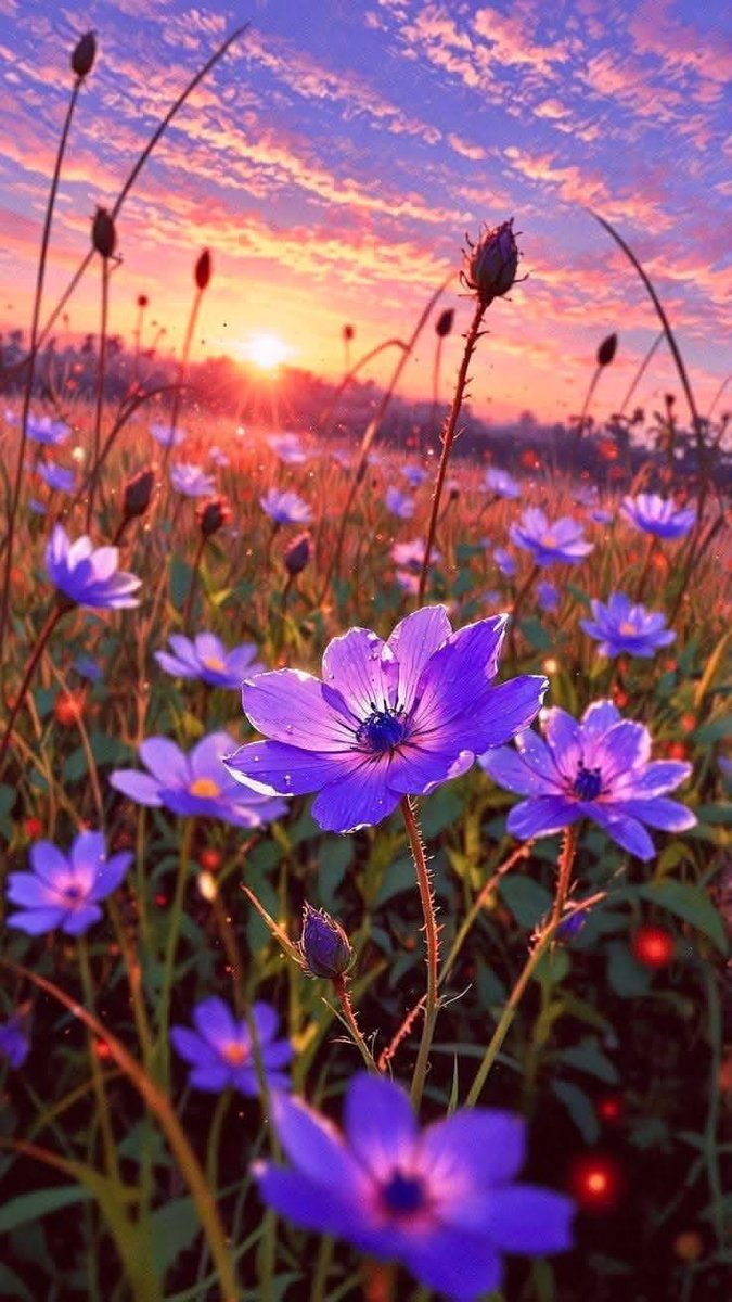 Good morning purple lover 💜🌞☘️💜☘️☘️