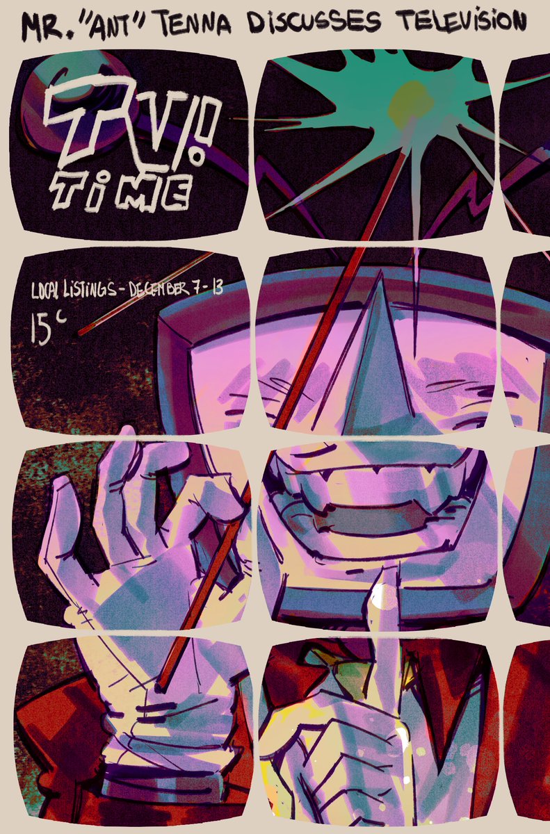 The king of only tells us all there is to know about TV #tennaDeltarune #deltarune