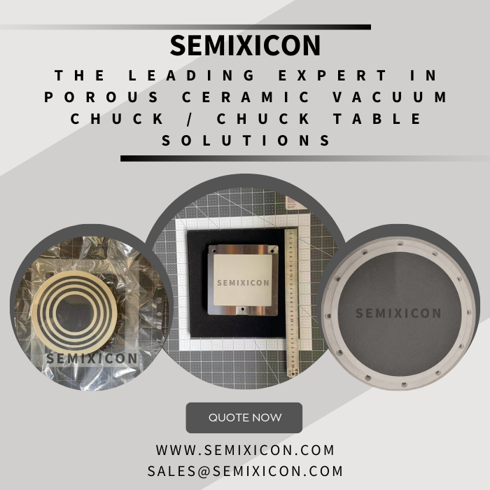 DiamondSemi's tweet photo. SEMIXICON: Leading Porous Ceramic Vacuum Chuck Table Expert – Custom Sizes &amp; Zone Combinations
https://t.co/5PQIMoBrCk
#waferchuck #porouschuck #ceramicchuck #pinchuck #electrostaticchuck #echuck #waferhandlingprocess #vacuumchuck #semiconductorchuck https://t.co/u2hJ3z5FfM