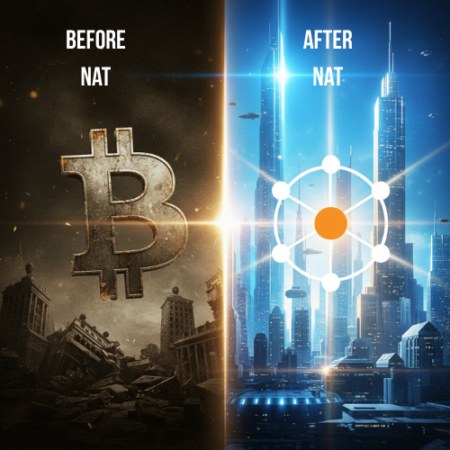 natgmi's tweet image. Bitcoin was never the same after NAT was discovered.

In the future, Bitcoin’s history will be studied in two eras:

🔹 Before NAT
🔹 After NAT

This is the protocol evolution that changes everything.

#NAT #Bitcoin #ProtocolEvolution #BeforeAndAfter