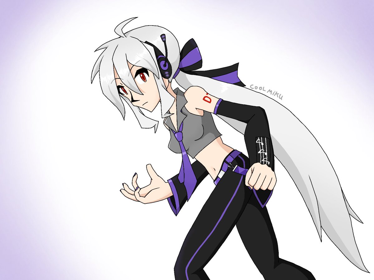 💜🖤

#弱音ハク #YowaneHaku