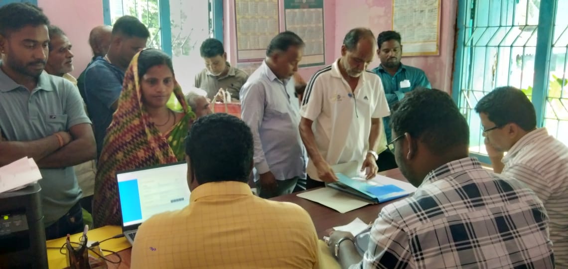Camp court for disposal of sikim cases at RI Office Algum