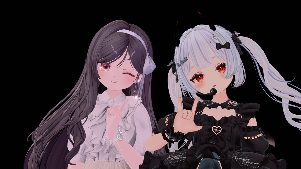お昼ぶいちゃ☀
白黒改変でお喋り～。
また来週まで昼ぶいちゃお預けだ～＞＜