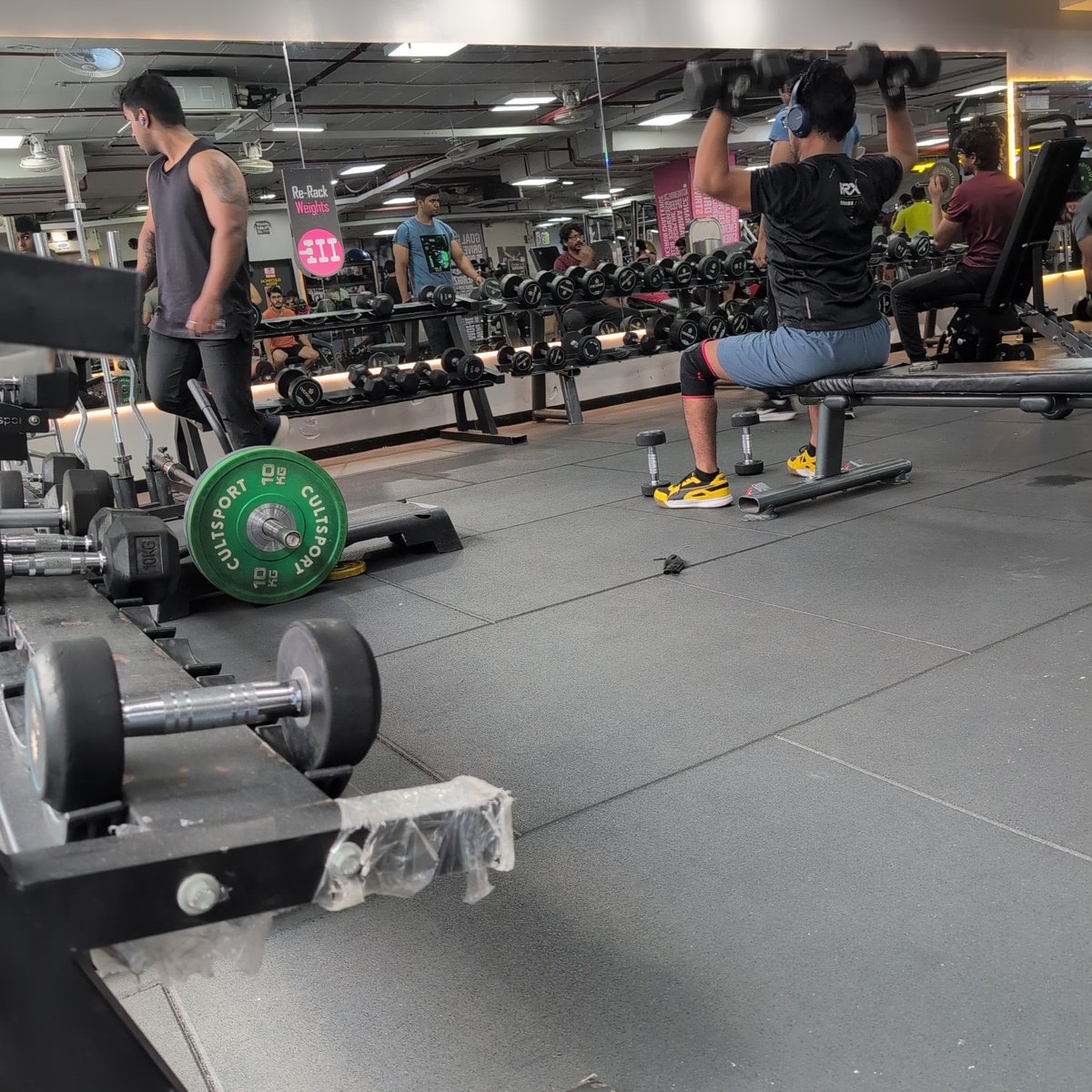 Every time I'm in gym 

I really miss my partner 😔