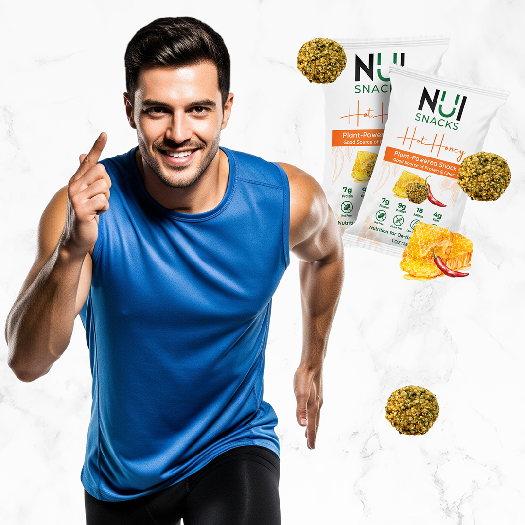 NuiCompany's tweet photo. Choose better bites - choose NUI.

Hot Honey brings the heat with sweet spice, protein, and fiber that fuels.

#NUI #NUISnacks #Food #KetoSnacks #FlavorfulBites https://t.co/Bdny6MwuMa