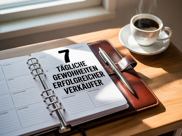 trustedblogs's tweet image. Erfolg im Vertrieb beginnt mit klarer Struktur und konsequenten Routinen – #Vertrieb #Gewohnheiten

Von Braintrust Group 👉 braintrust-group.de/impuls-des-tag…

Wir empfehlen auch deinen #Blog ❤️ trusted-blogs.com/blogger