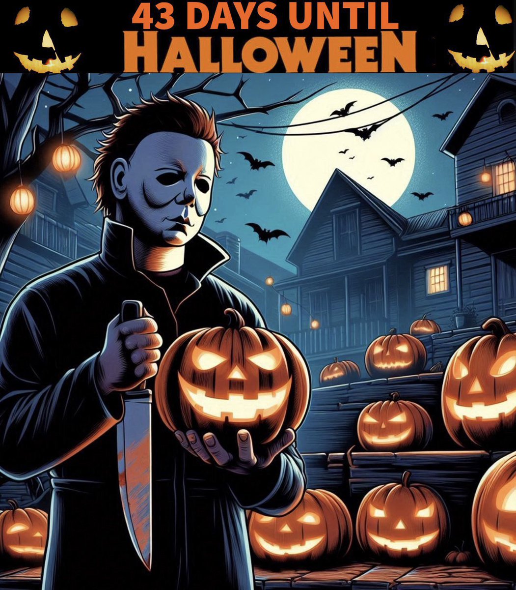 43 Days Until Halloween 🎃 
#Halloween2025
