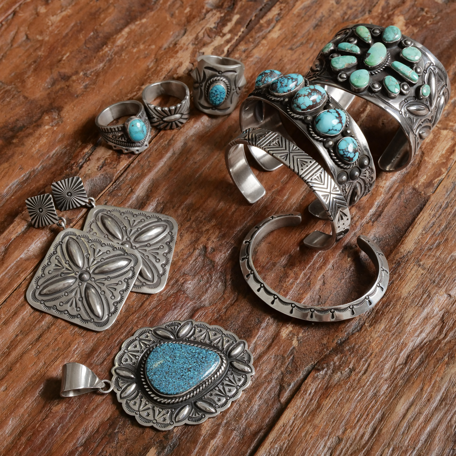 Abbot ファッション インディアンジュエリー ターコイズ ハーマン