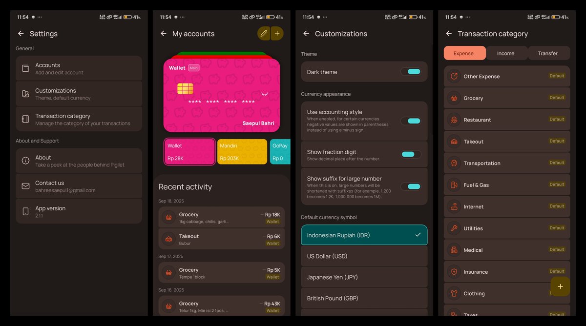 growth_ree's tweet photo. So a couple of months ago I have an Idea to build a financial tracker app for myself. The reason? simply because I want something I can customize to my own need and most the good ones on the Play Store are paid lol 😅. 

So, here a preview of the app 👇 https://t.co/EJMllVMPlW