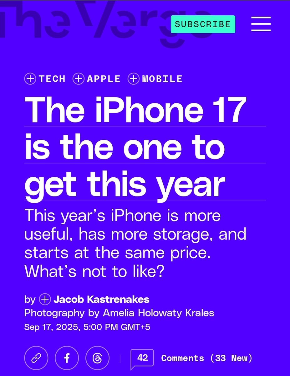 Haxnode's tweet image. iPhone 17 is that good?