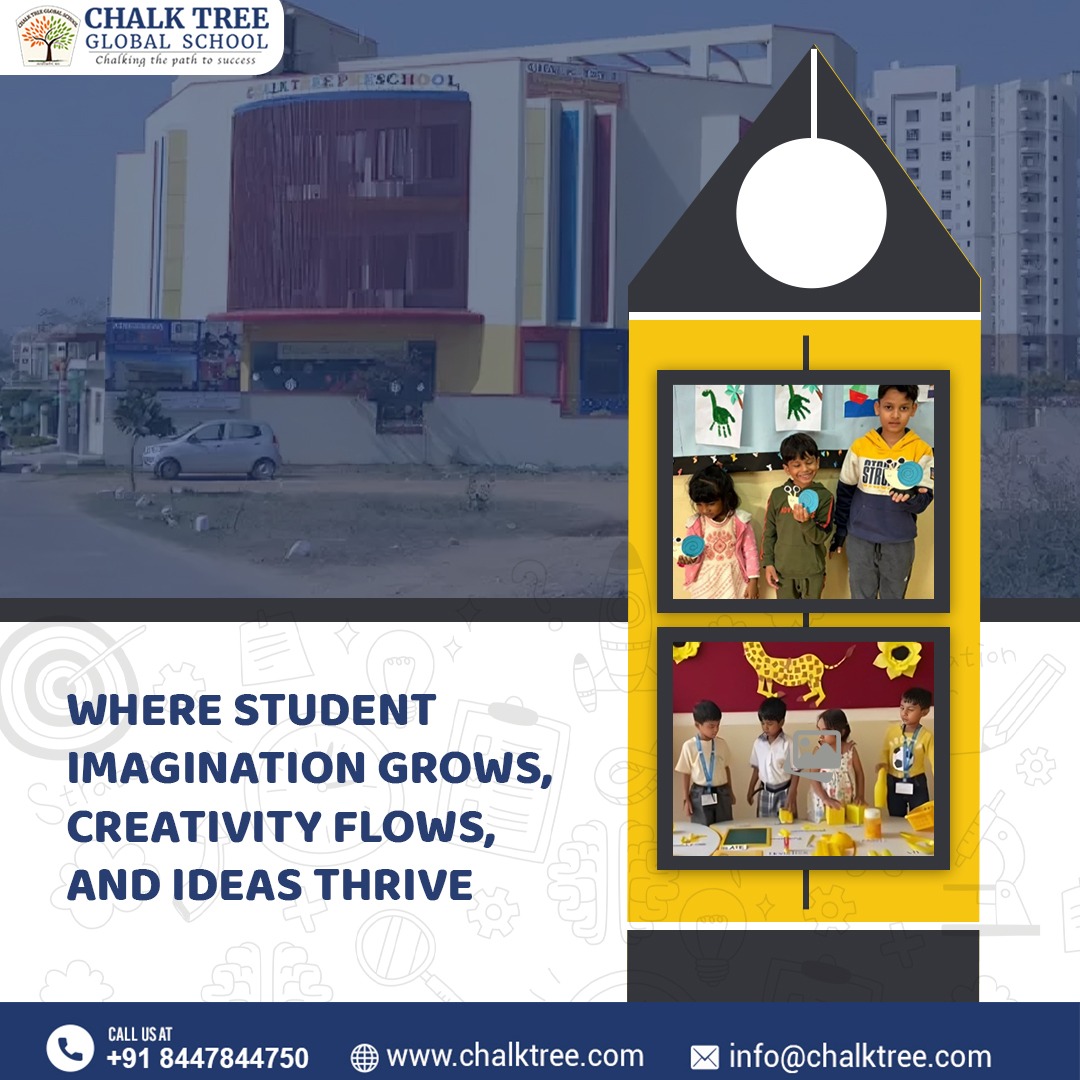 ChalkTreePre's tweet photo. Where student imagination grows, creativity flows, and ideas thrive. 📚 A space that inspires innovation, nurtures talents, builds confidence, and empowers every learner to dream big, think differently, and achieve greatness.

Visit Us: https://t.co/zF3gVJwJza https://t.co/TD6ToeXYQj