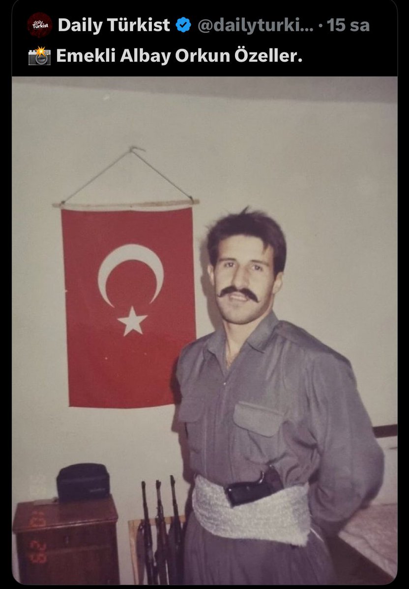 Hizmet etmiş bir asker olarak sözleri nedeniyle tutuklanmasın.
Peki, “teröre karşı mücadele eden bir asker olarak”, PKK’lı kıyafetiyle vatana neyin hizmetini verdiğini bilen var mı?