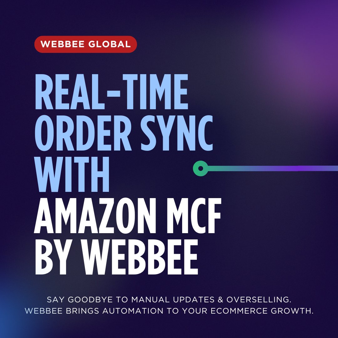 webbeeglobal's tweet image. 𝐒𝐭𝐢𝐥𝐥 𝐮𝐩𝐝𝐚𝐭𝐢𝐧𝐠 𝐨𝐫𝐝𝐞𝐫𝐬 𝐦𝐚𝐧𝐮𝐚𝐥𝐥𝐲?

Your competitors are already automating with Real-Time Order Sync through Amazon MCF by WebBee.

Don’t let errors and overselling hold you back — sync smarter today! 🚀

#WebBeeGlobal #AmazonMCF #OrderSync