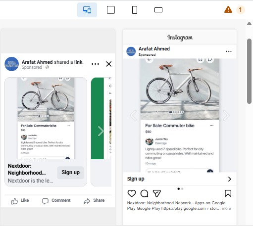 ✨ Just Completed Ads Projects! ✨
🚀 Successfully finished 1 Instagram Ads project + 2 Facebook Ads projects!
Helping brands grow with the power of social media marketing. 💡📈

👉 If you also want to boost your business reach, followers &amp; sales, let’s connect!