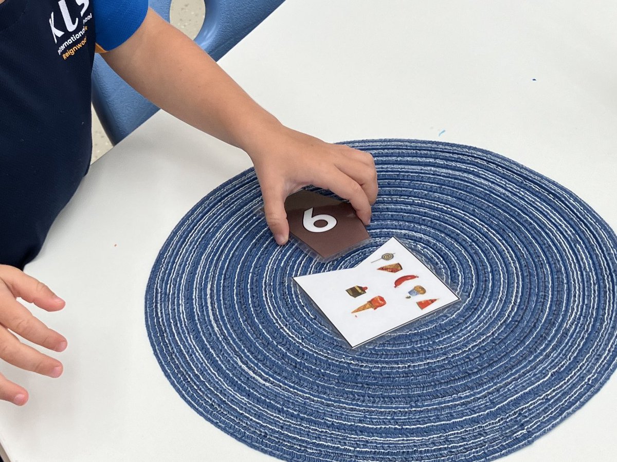 Some fun math activities inspired by The Very Hungry Caterpillar! 🐛🍎 Helping EY students develop one-to-one correspondence while exploring numbers in playful ways. #IBPYP #EarlyYears #InternationalSchool #CountingActivity