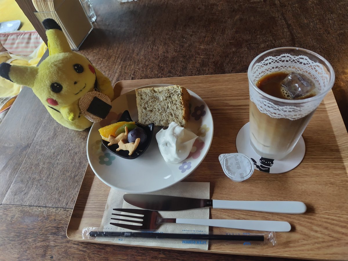 持ち主の叔母様とランチ🥰
ごちそうさまでした🎶