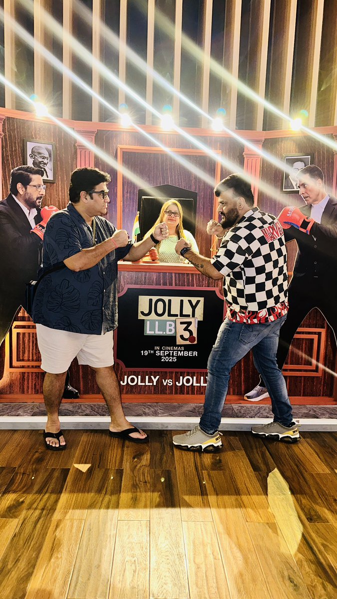 LPrem98's tweet image. "The hype around this movie is insane, and it looks like it's going to be one of the best films of the year. I have zero patience left for the release date. It's a definite must-see!" #JollyLLB3 @starstudios_  @subkapoor @akshaykumar @ArshadWarsi @humasqureshi #SaurabhShukla