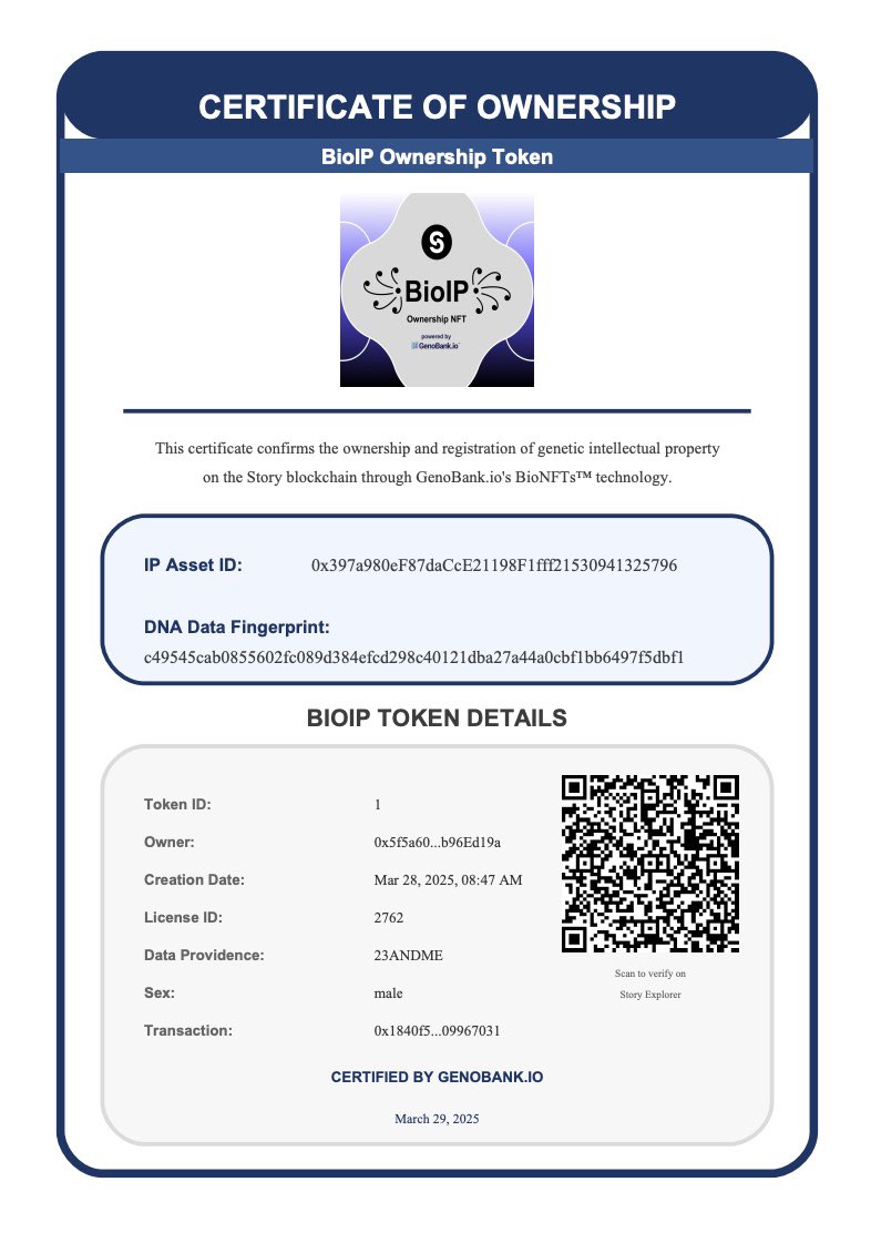 Thank you <a href="/storysylee/">S.Y. Lee Story/IP</a> for highlighting the critical importance of AI-driven clinical trials and the need for proper legal frameworks when agentic researchers interact with families and individuals.

<a href="/StoryProtocol/">Story</a> is pioneering the first L1 blockchain with NFT-based licensing