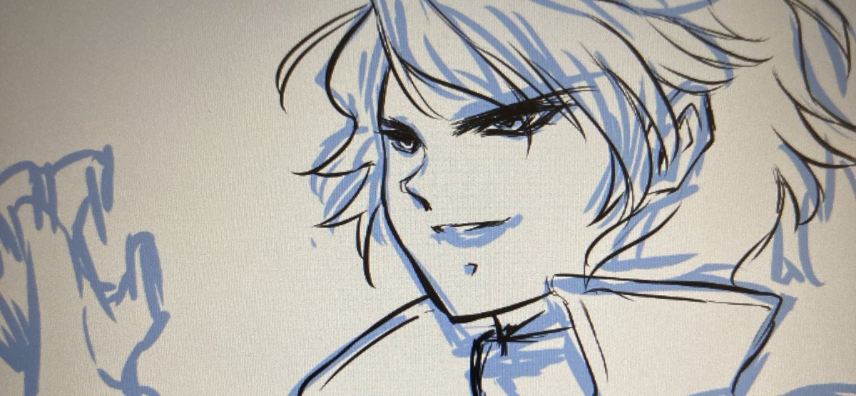 もうちょっと目がおっきいんだよね。そして手をグーにしようか迷う✊