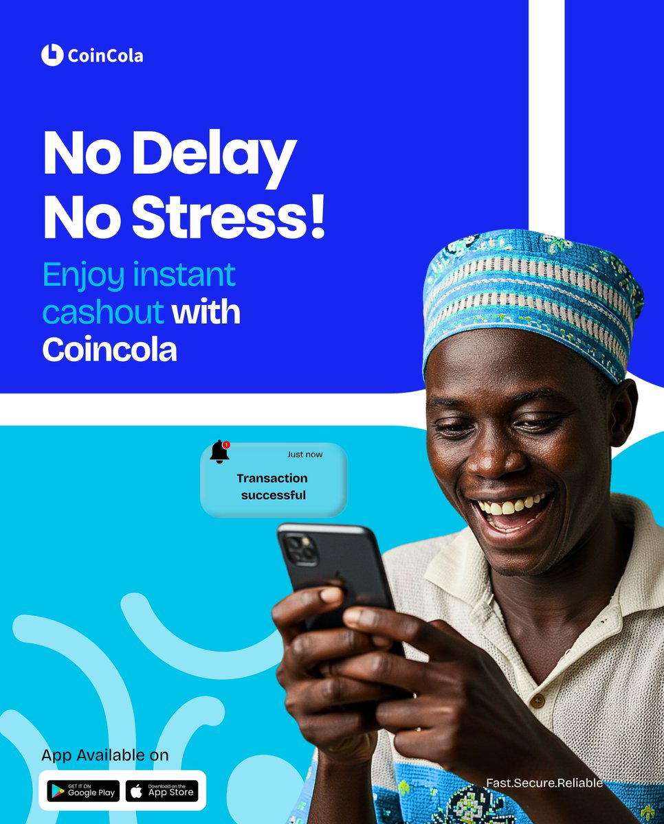 BeckyMoses15618's tweet photo. Ready to dive into crypto? Join CoinCola, Nigeria's top P2P trading app! Open your Bitcoin account today, enjoy real-time price updates, and trade seamlessly with our secure wallet. Start your crypto journey now!
https://t.co/J02F61Zslu
#CoinColaAmbassador #CoinColaP2P https://t.co/B7ngso78MO