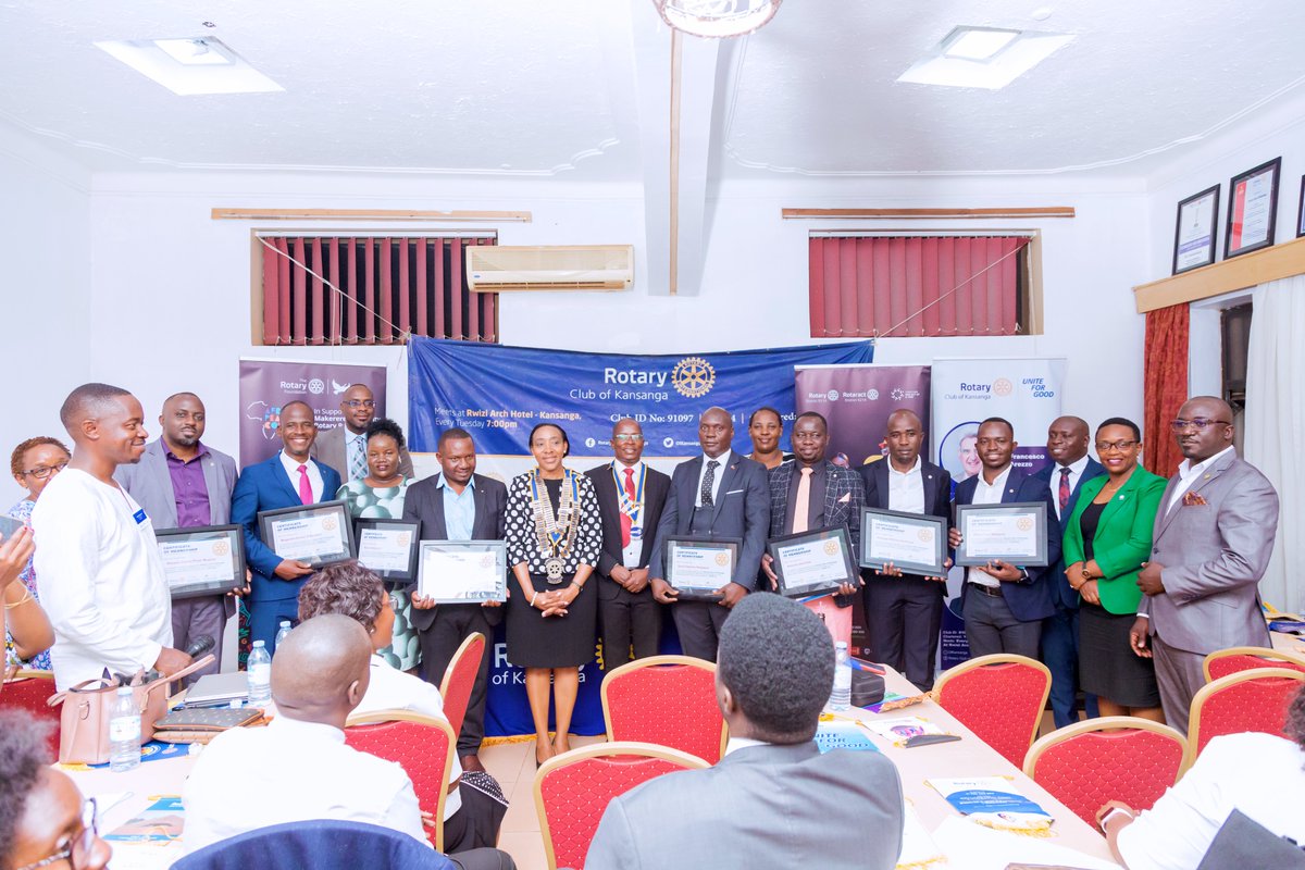 At the Club Assembly, I inducted 8 new members, pinned TRF givers &amp; recognized 27 Rotarians with my special $100 DG’s pin. The club also presented an incredible $6,000 to TRF. 💫

RC Kansanga is shining in service, growth &amp; generosity! 🌟

#MembershipMatters #RotaryFoundation