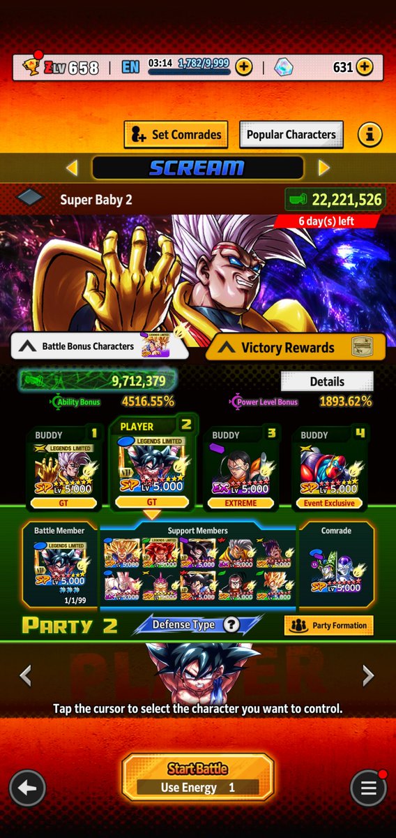 Does someone have a team without the ultra or the 3ku